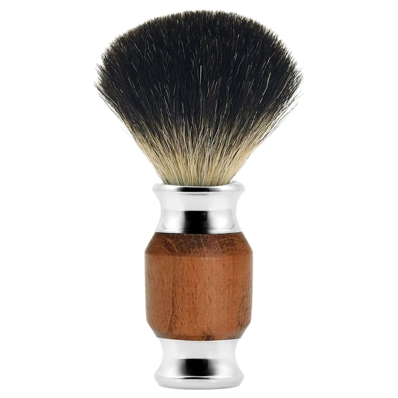 1 komad četka za bradu od čistog барсучьего kose Muška četka za brijanje s drvenom drškom ponude raznih britve za kosu