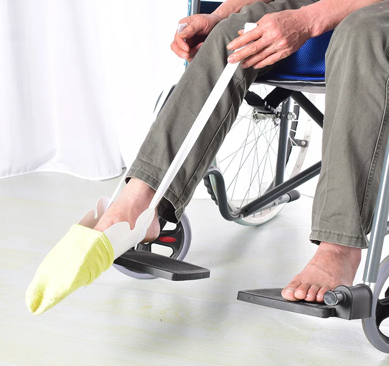 Fleksibilna Komplet Za Pomoć U Čarapama Klizač Čarapa Helper Pomoćni Alat Za Stavljanje Čarapa Muškarci Žene Starije Uređaj Za Pomoć U Čarapama Tegljač Čarapa
