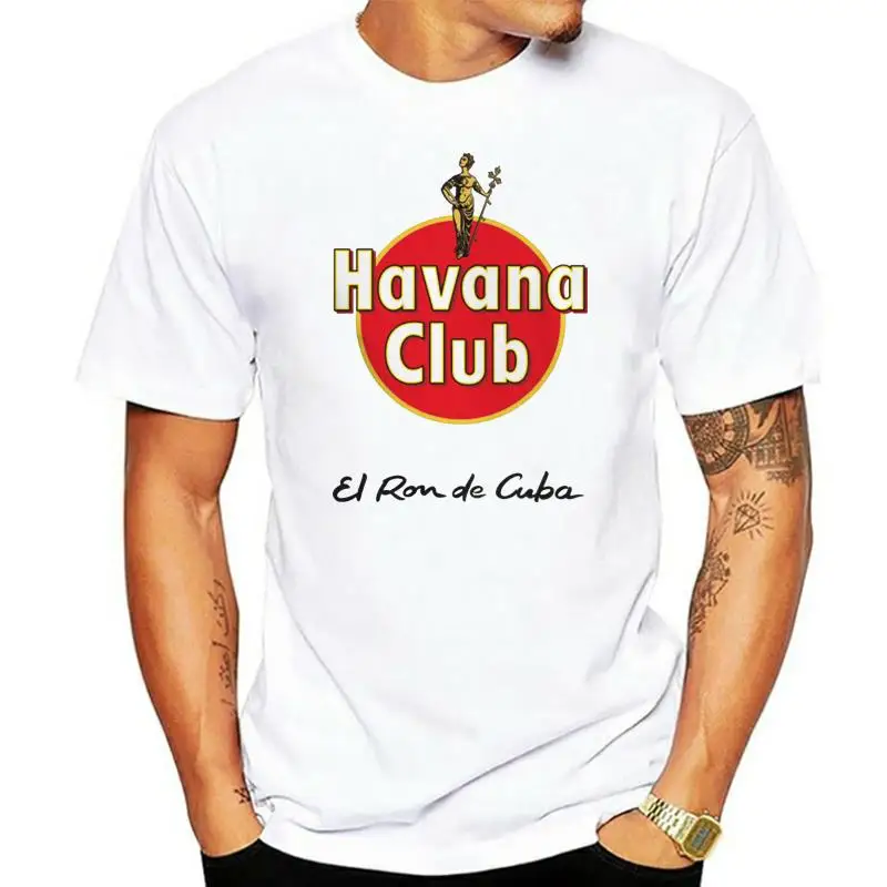T-shirt Mann Frau Havanna Club El Ron De Cuba Хлопковая majica za fitness velike veličine